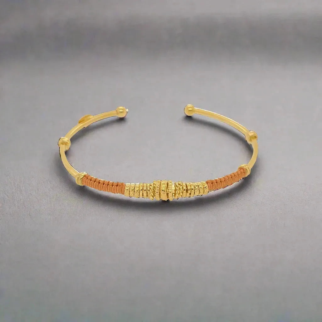 zizanie burnt orange bracelet